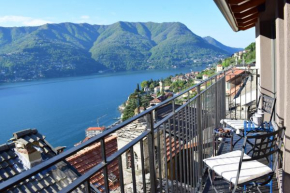 Romantic home whit beautiful view lake of Como and Villa Oleandra